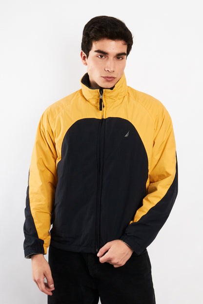 2000 Vintage Nautica Reversible Windbreaker/Polar Jacket (S/M)