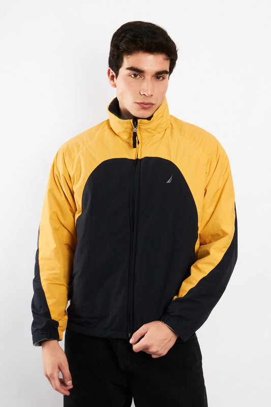 2000 Vintage Nautica Reversible Windbreaker/Polar Jacket (S/M)