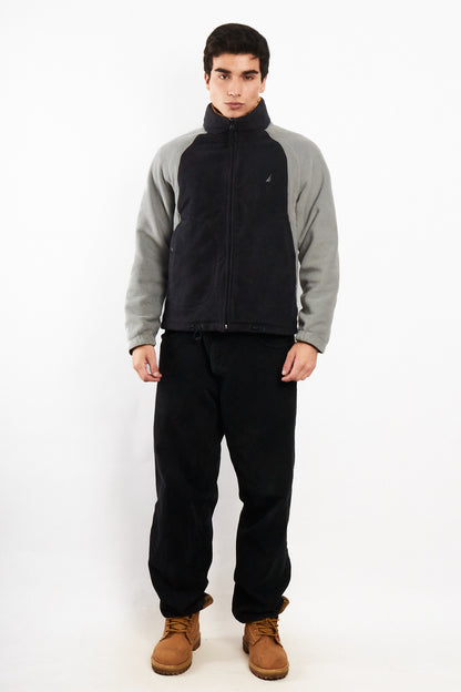 2000 Vintage Nautica Reversible Windbreaker/Polar Jacket (S/M)