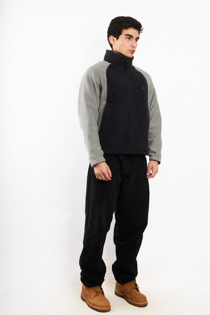 2000 Vintage Nautica Reversible Windbreaker/Polar Jacket (S/M)