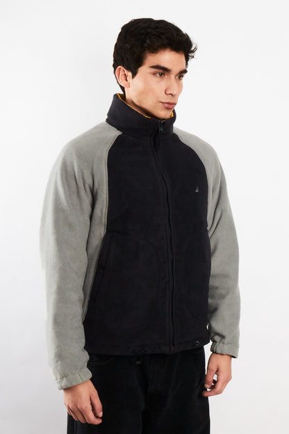2000 Vintage Nautica Reversible Windbreaker/Polar Jacket (S/M)