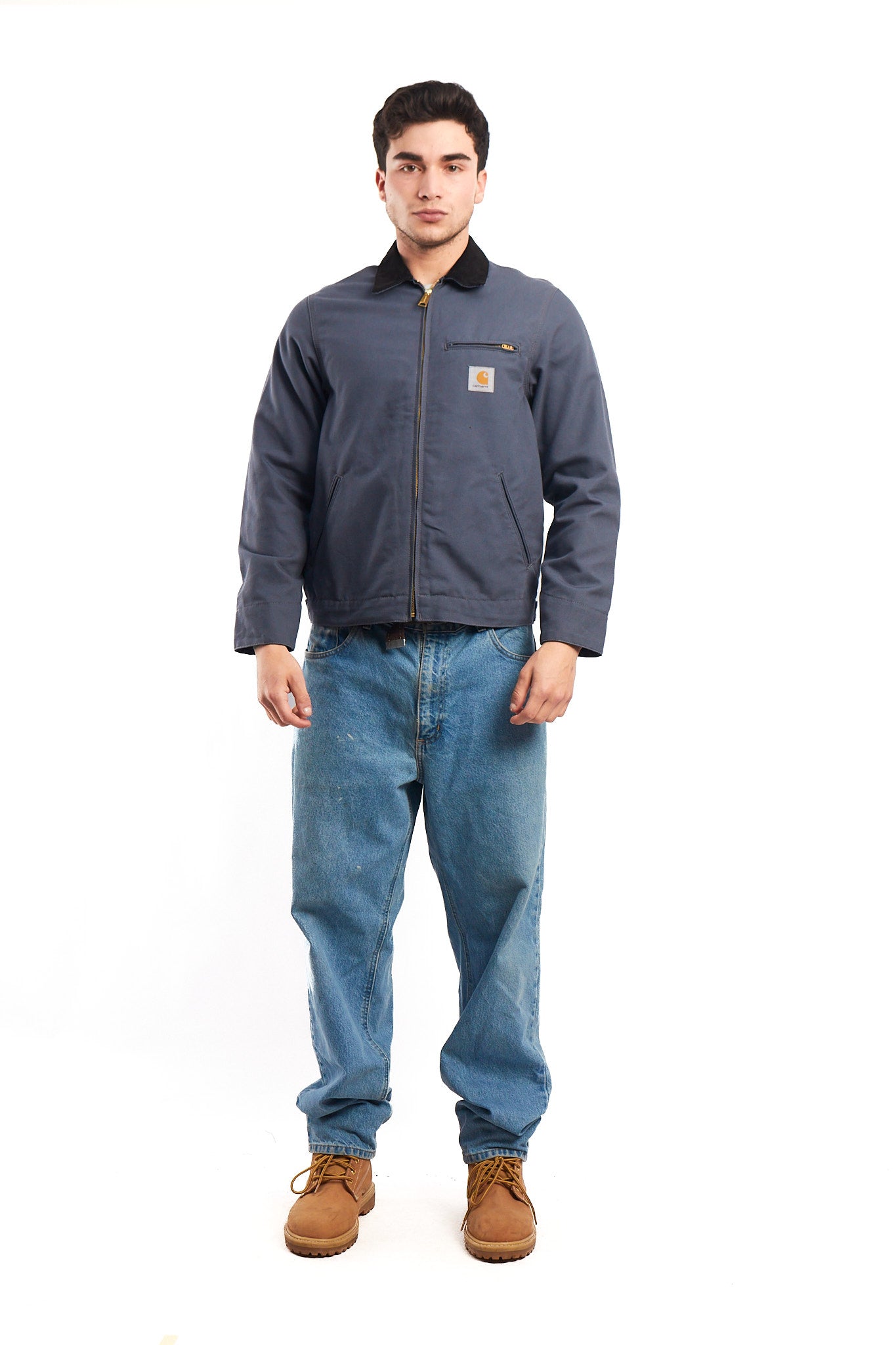 Carhartt WIP Dove Gray Detroit Jacket (S/M)