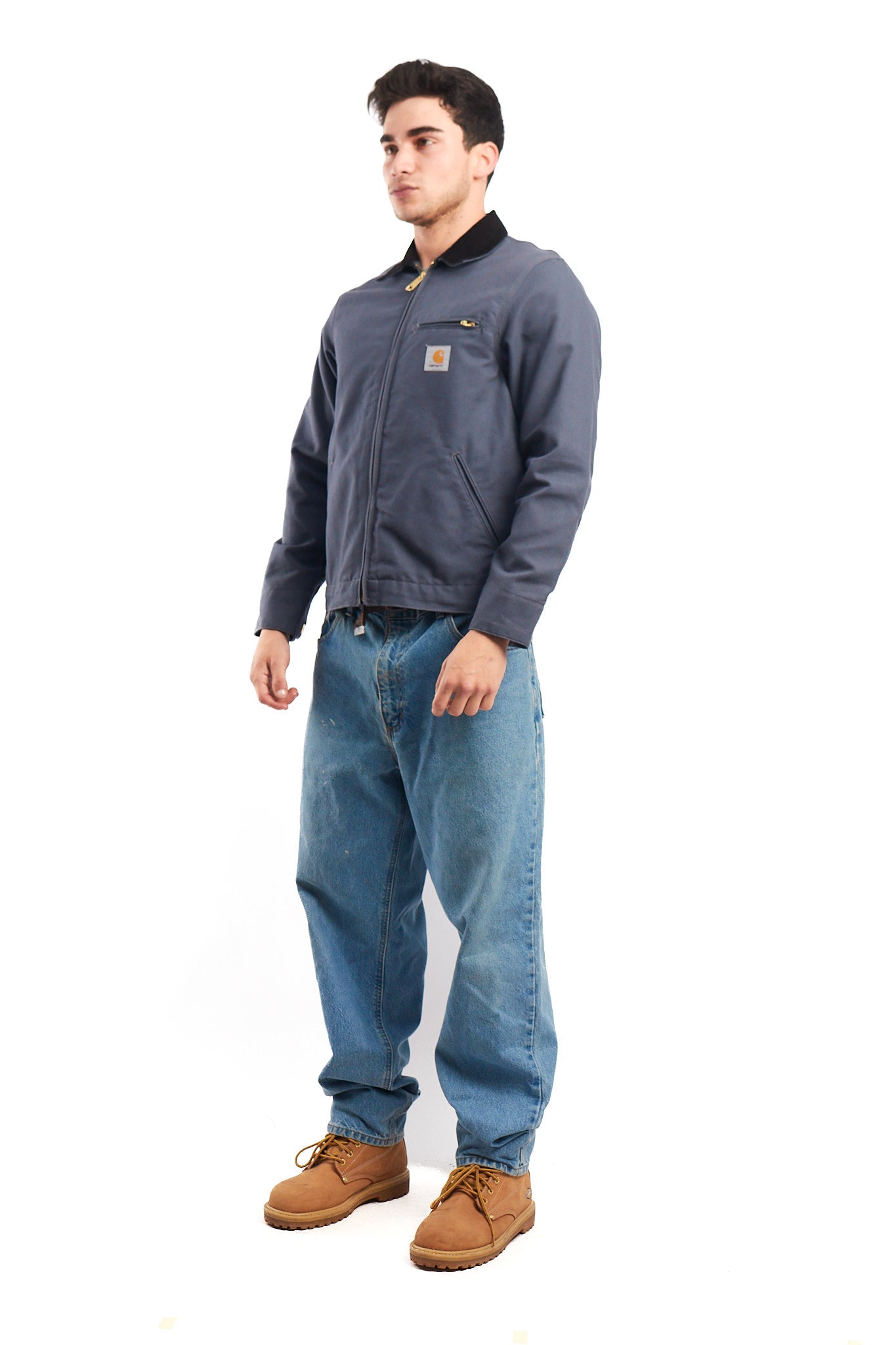 Carhartt WIP Dove Gray Detroit Jacket (S/M)