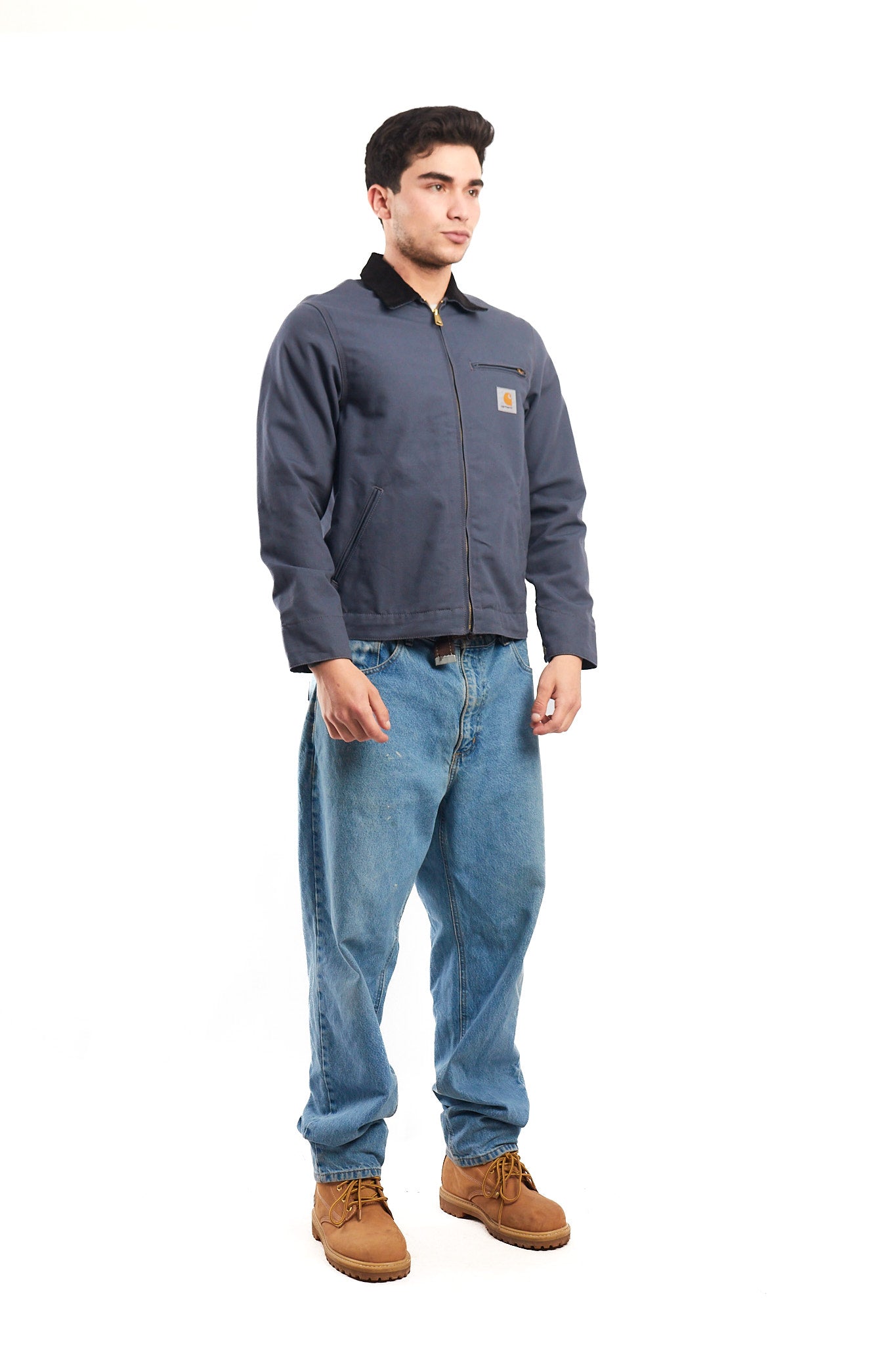 Carhartt WIP Dove Gray Detroit Jacket (S/M)