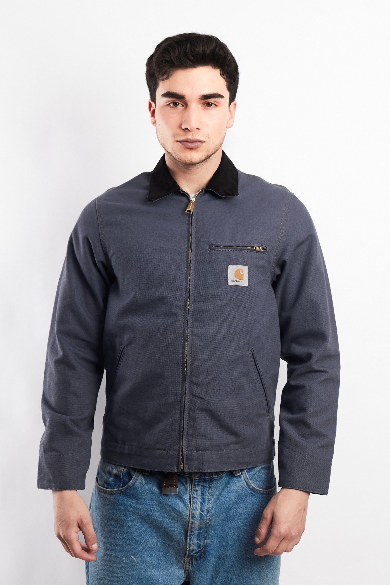 Carhartt WIP Dove Gray Detroit Jacket (S/M)