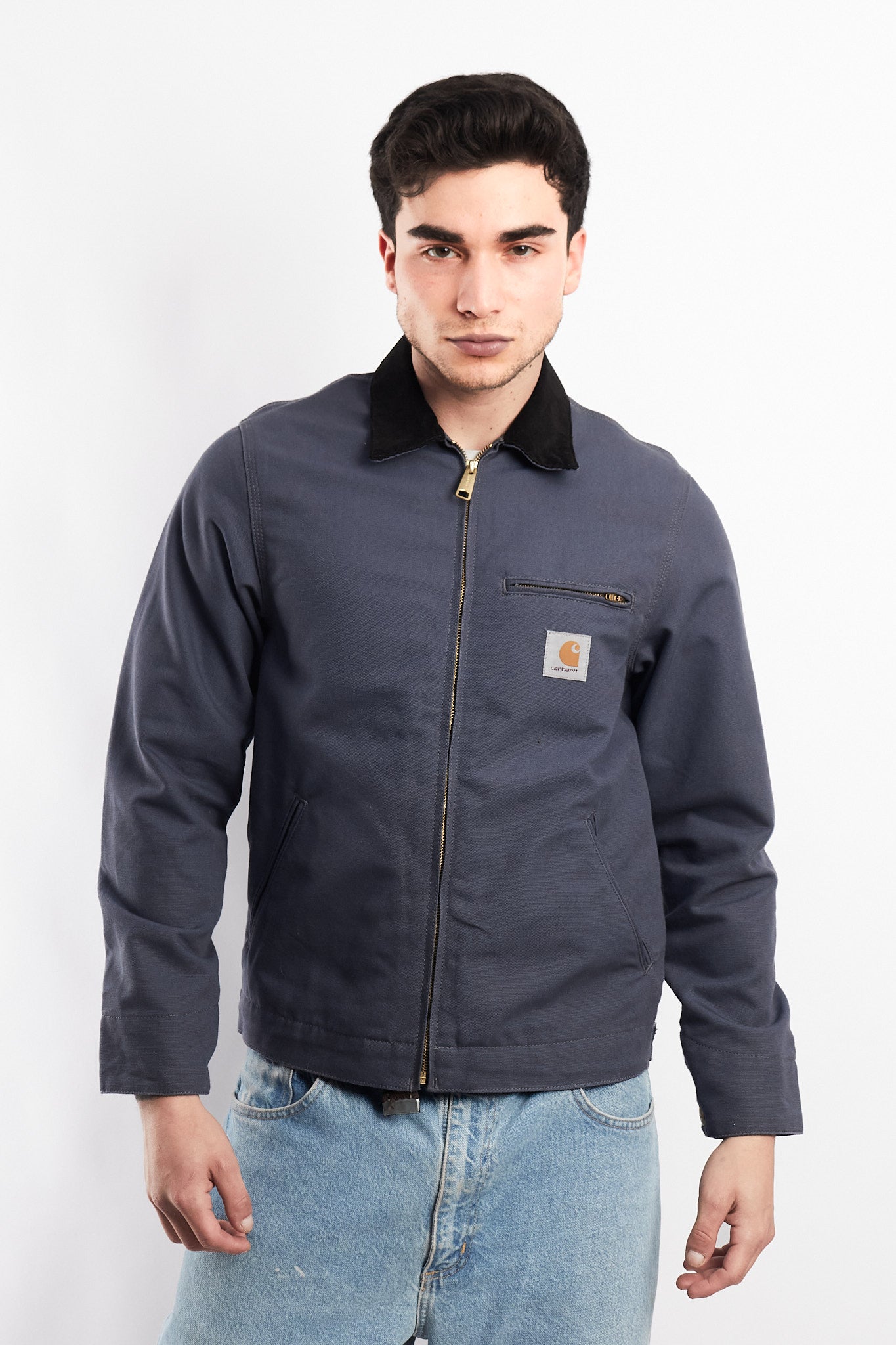 Carhartt WIP Dove Gray Detroit Jacket (S/M)