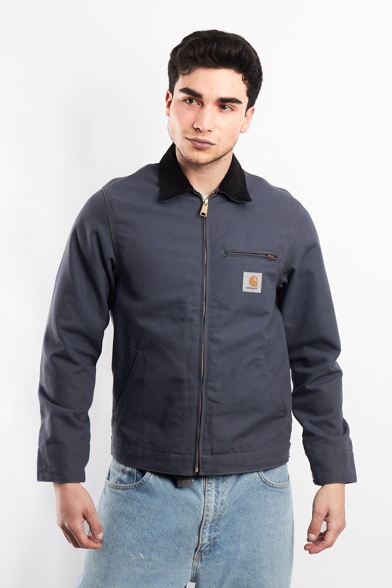 Carhartt WIP Dove Gray Detroit Jacket (S/M)