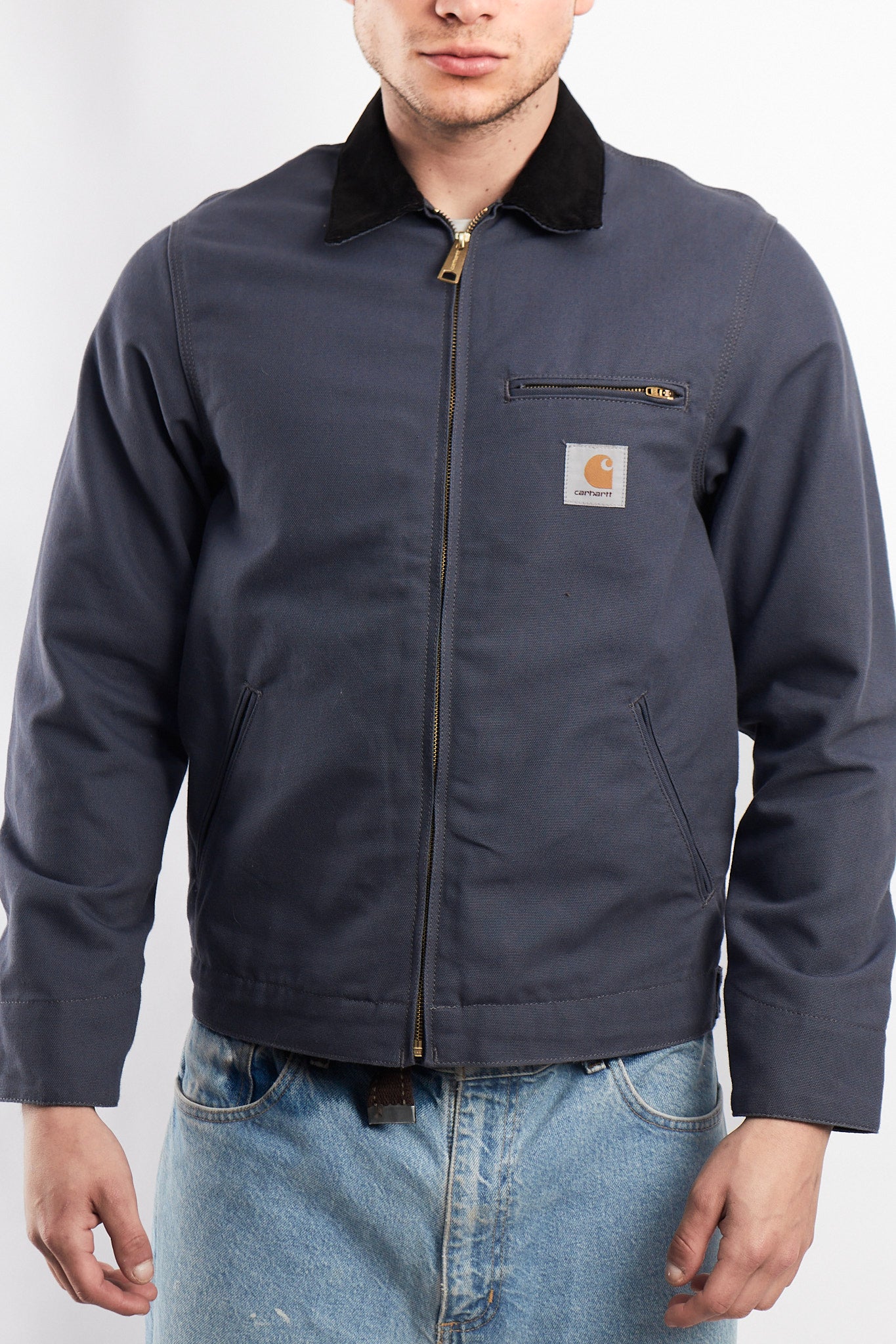 Carhartt WIP Dove Gray Detroit Jacket (S/M)