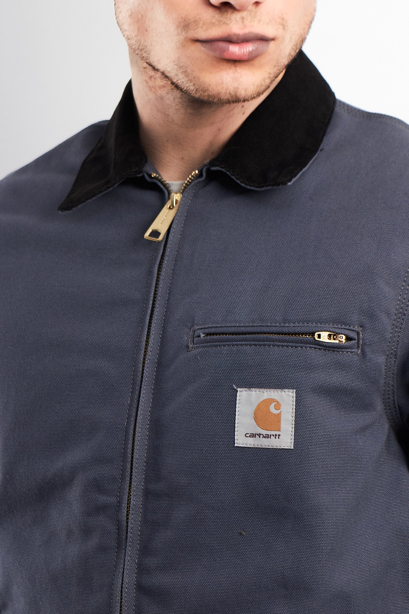 Carhartt WIP Dove Gray Detroit Jacket (S/M)