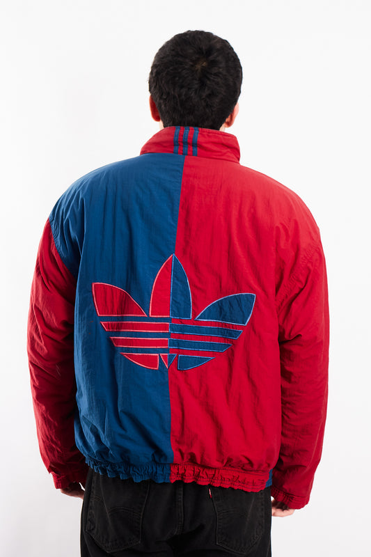 1990 Vintage Adidas Trefoil Big Logo Jacket (L)