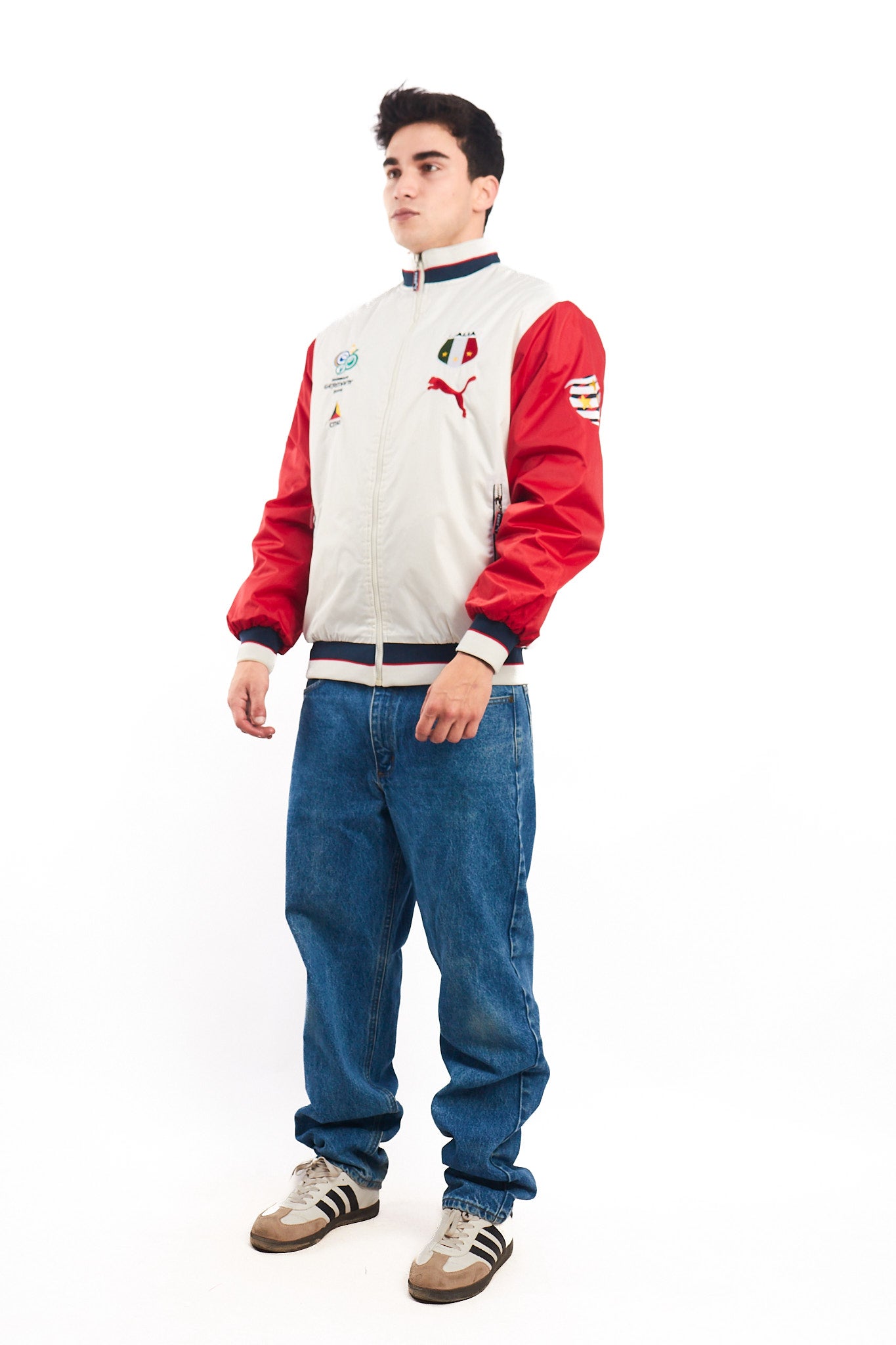 2006 Vintage Puma World Cup  Germany 2006 "Italy" Varsity Jacket (M)