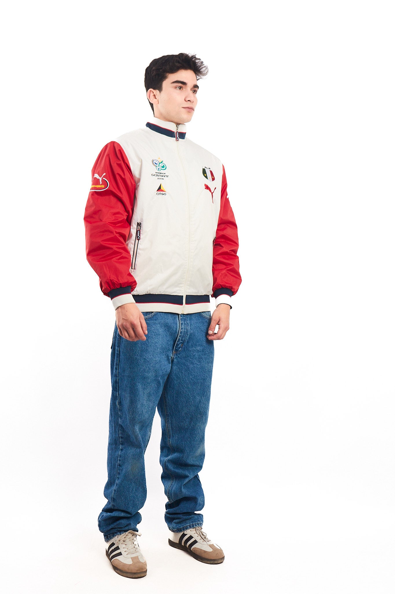 2006 Vintage Puma World Cup  Germany 2006 "Italy" Varsity Jacket (M)