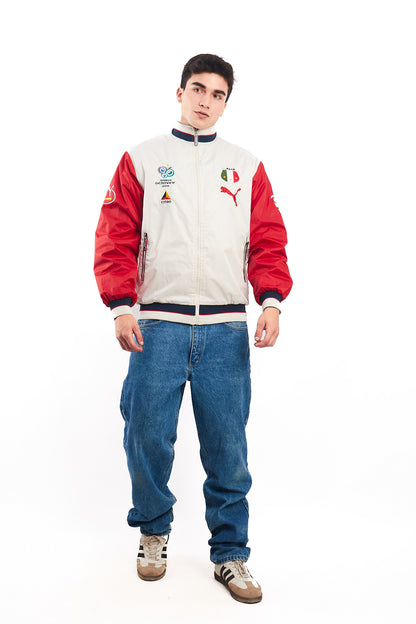 2006 Vintage Puma World Cup  Germany 2006 "Italy" Varsity Jacket (M)