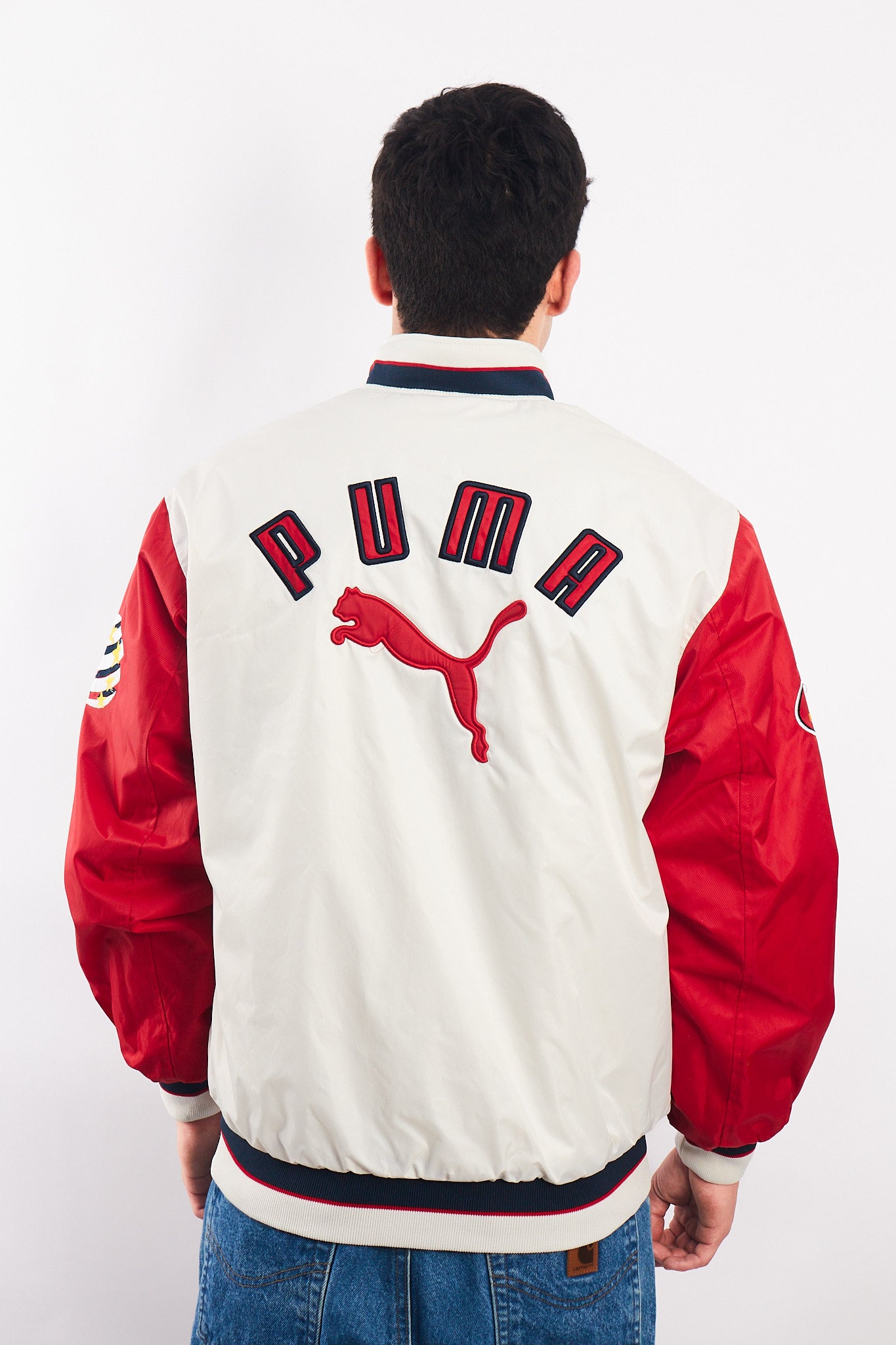 2006 Vintage Puma World Cup  Germany 2006 "Italy" Varsity Jacket (M)