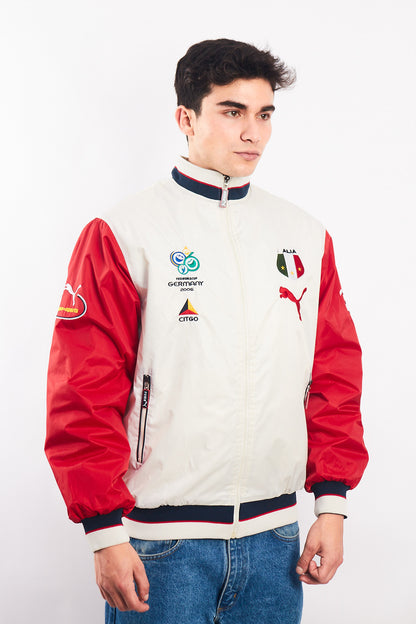 2006 Vintage Puma World Cup  Germany 2006 "Italy" Varsity Jacket (M)