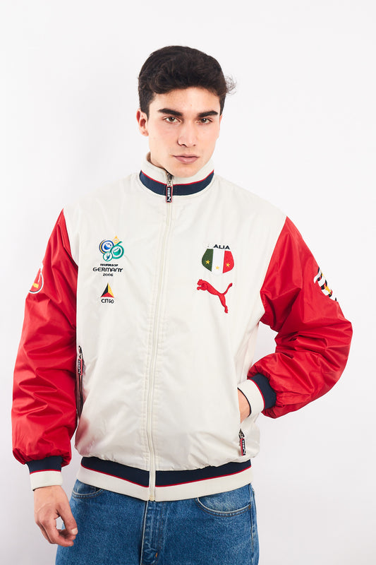 2006 Vintage Puma World Cup  Germany 2006 "Italy" Varsity Jacket (M)