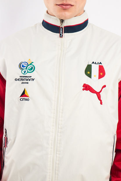 2006 Vintage Puma World Cup  Germany 2006 "Italy" Varsity Jacket (M)