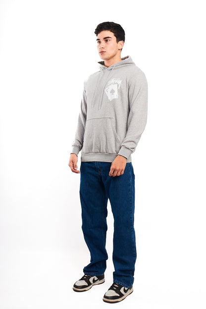 2000 Stussy Gray Card Hoodie  (M/L)