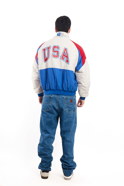 1992 Vintage Swingster Olympic Game USA Bomber Jacket (M)