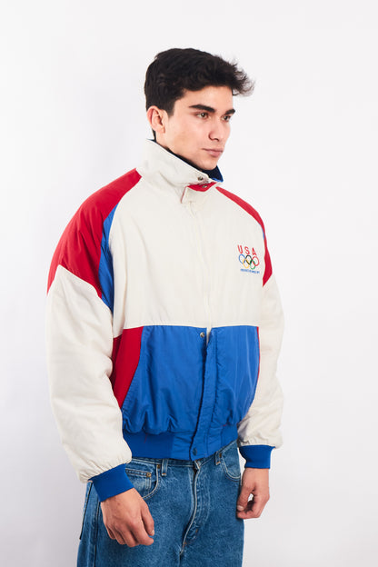 1992 Vintage Swingster Olympic Game USA Bomber Jacket (M)