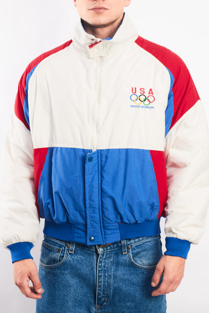 1992 Vintage Swingster Olympic Game USA Bomber Jacket (M)