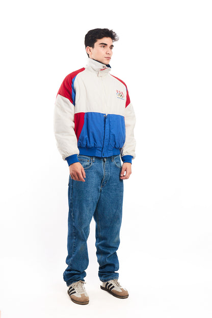 1992 Vintage Swingster Olympic Game USA Bomber Jacket (M)