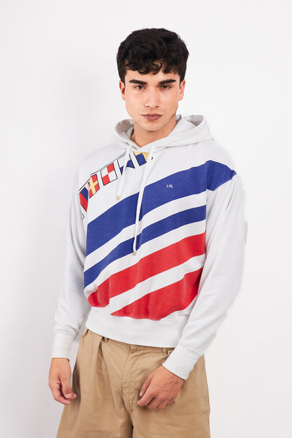 1990 Vintage Ralph Lauren Big Logo Sailing Hoodie (S/M)