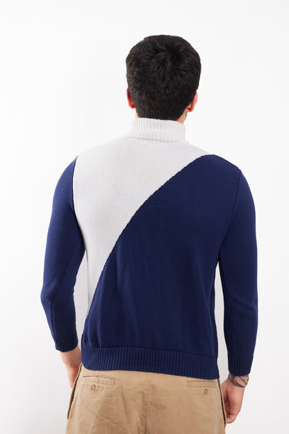 2000 Nautica Cotton Big Logo Sweater (S)