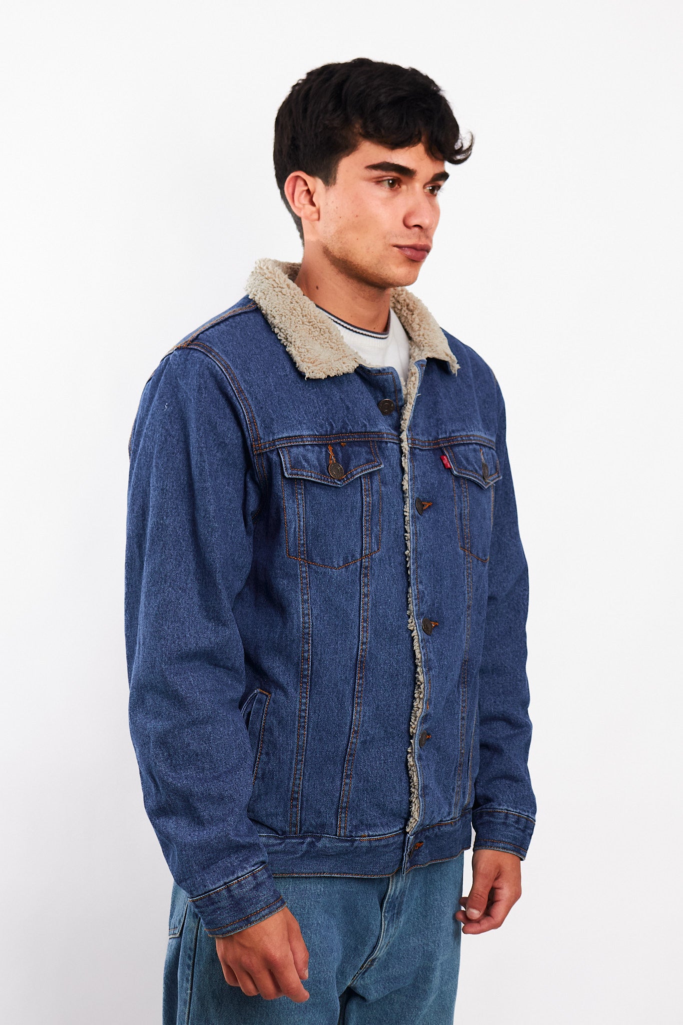 Vintage Levi's Sherpa Trucker Jacket (M/L)