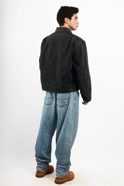 2000 Vintage Carhartt J01 Graphite Detroit Jacket (M/L)