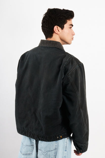 2000 Vintage Carhartt J01 Graphite Detroit Jacket (M/L)