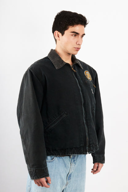 2000 Vintage Carhartt J01 Graphite Detroit Jacket (M/L)