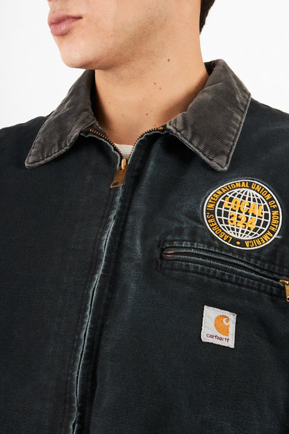 2000 Vintage Carhartt J01 Graphite Detroit Jacket (M/L)