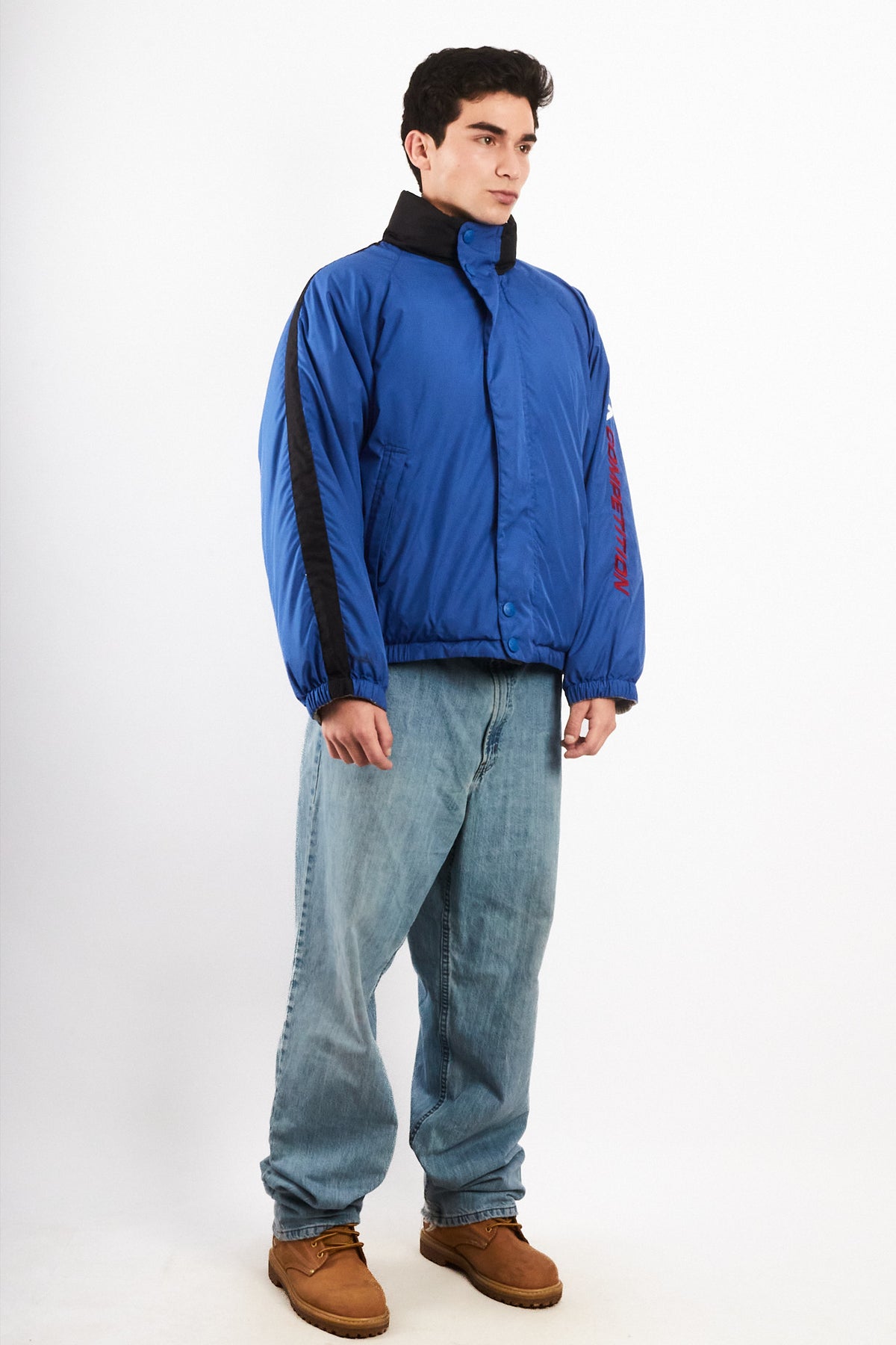 1990 Vintage Nautica Competition Reversible Down Padded Jacket (M/L)