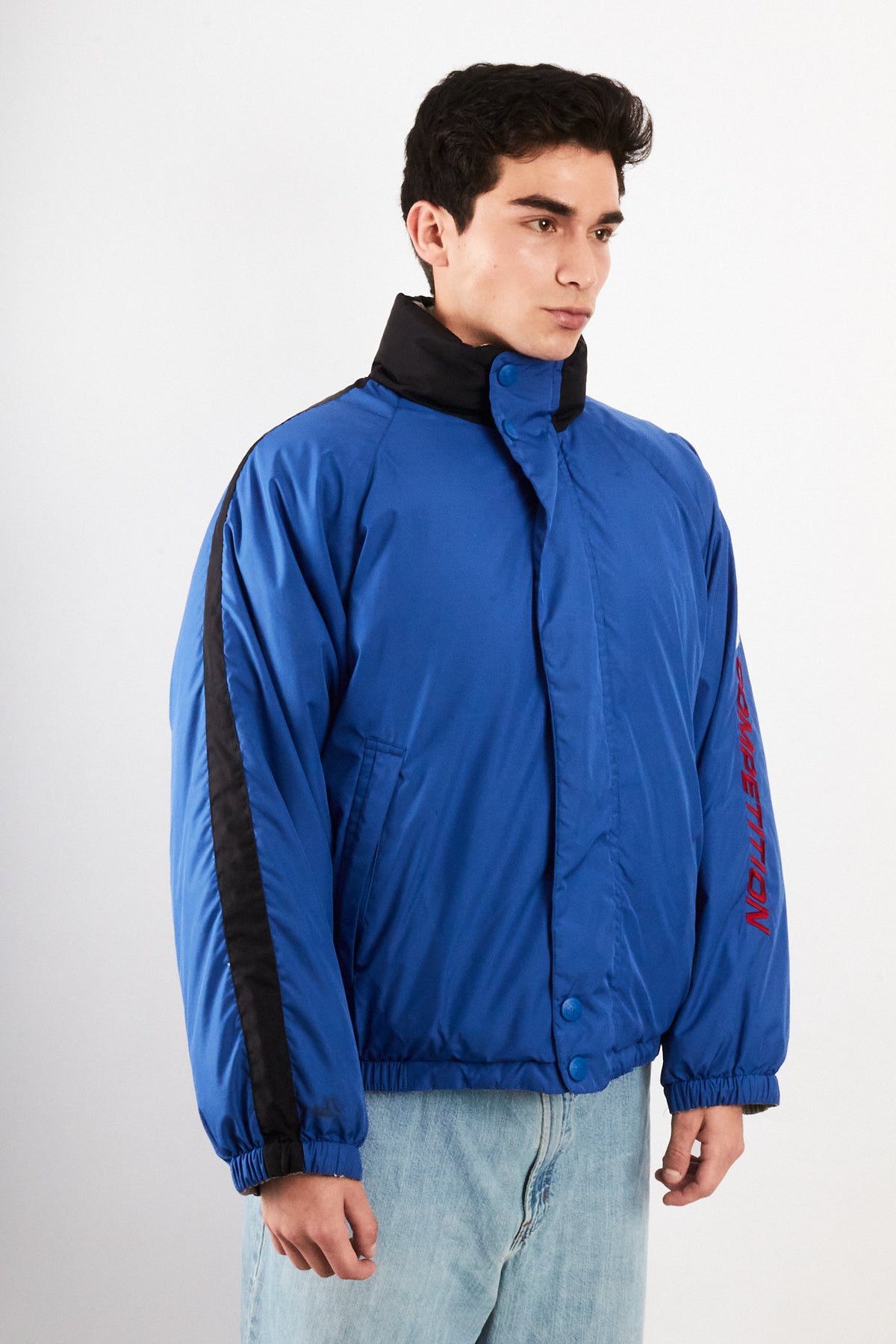 1990 Vintage Nautica Competition Reversible Down Padded Jacket (M/L)