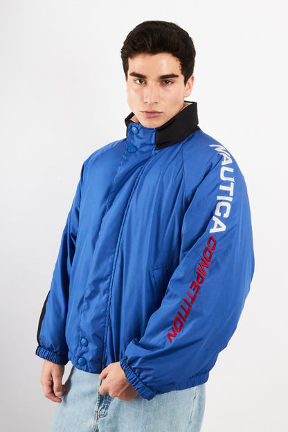 1990 Vintage Nautica Competition Reversible Down Padded Jacket (M/L)