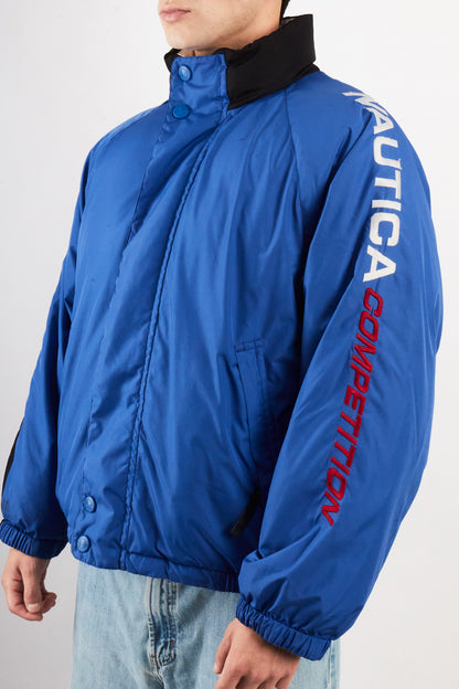 1990 Vintage Nautica Competition Reversible Down Padded Jacket (M/L)