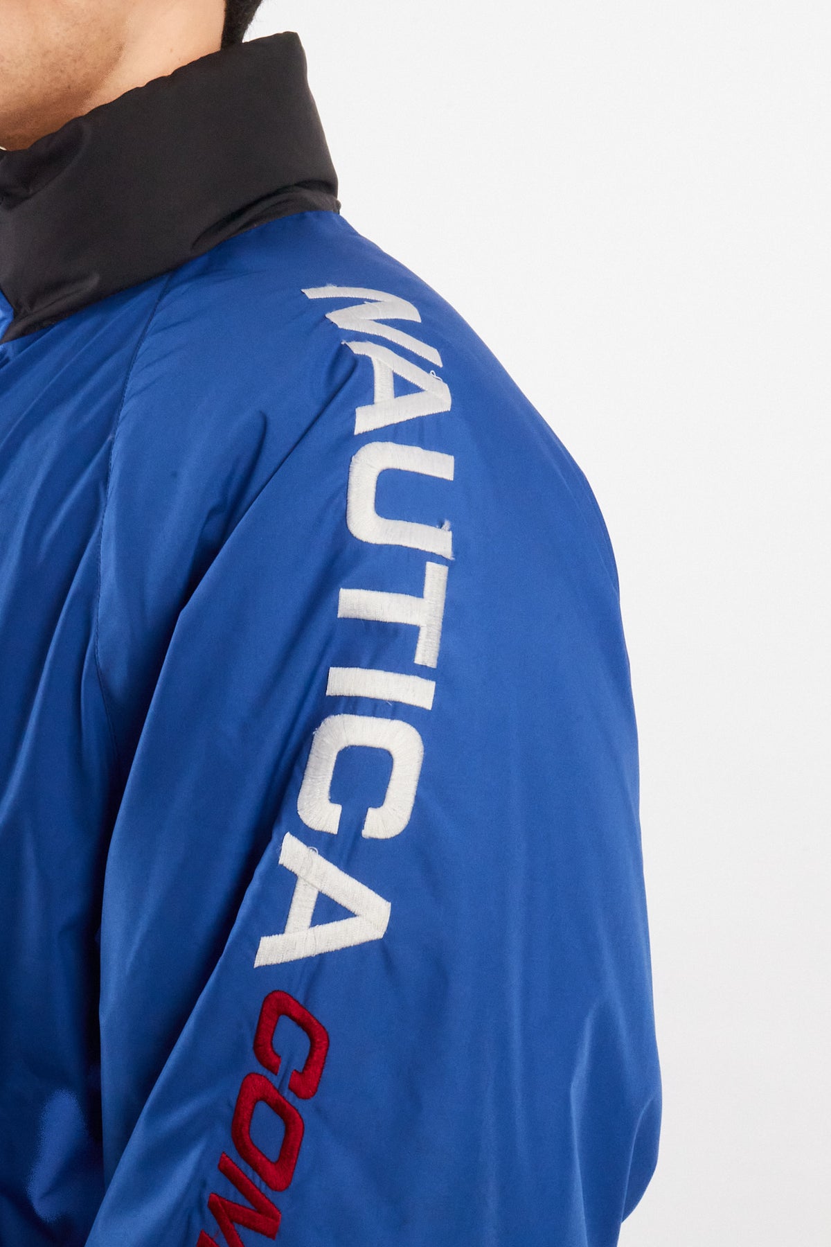 1990 Vintage Nautica Competition Reversible Down Padded Jacket (M/L)