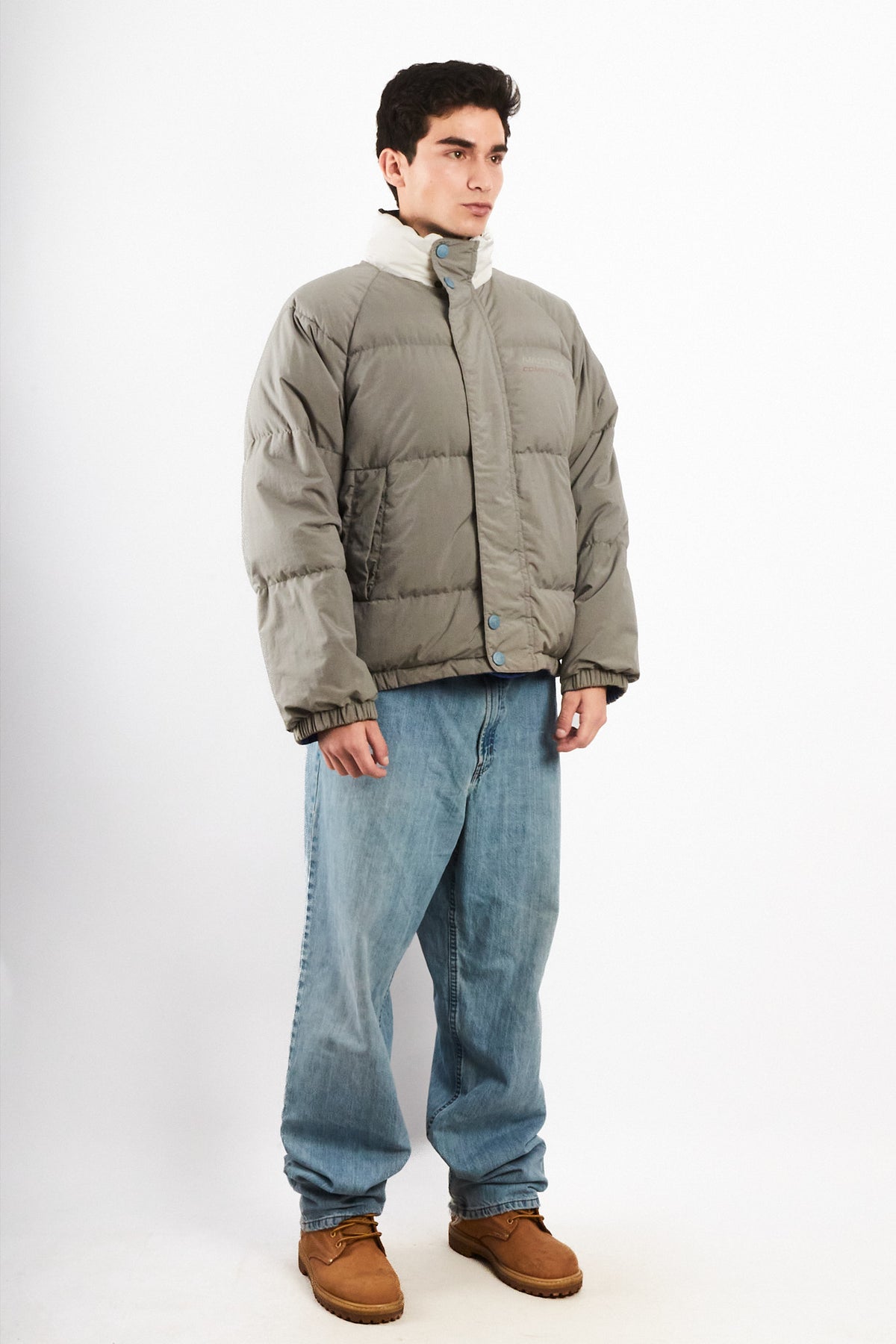 1990 Vintage Nautica Competition Reversible Down Padded Jacket (M/L)