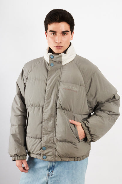 1990 Vintage Nautica Competition Reversible Down Padded Jacket (M/L)