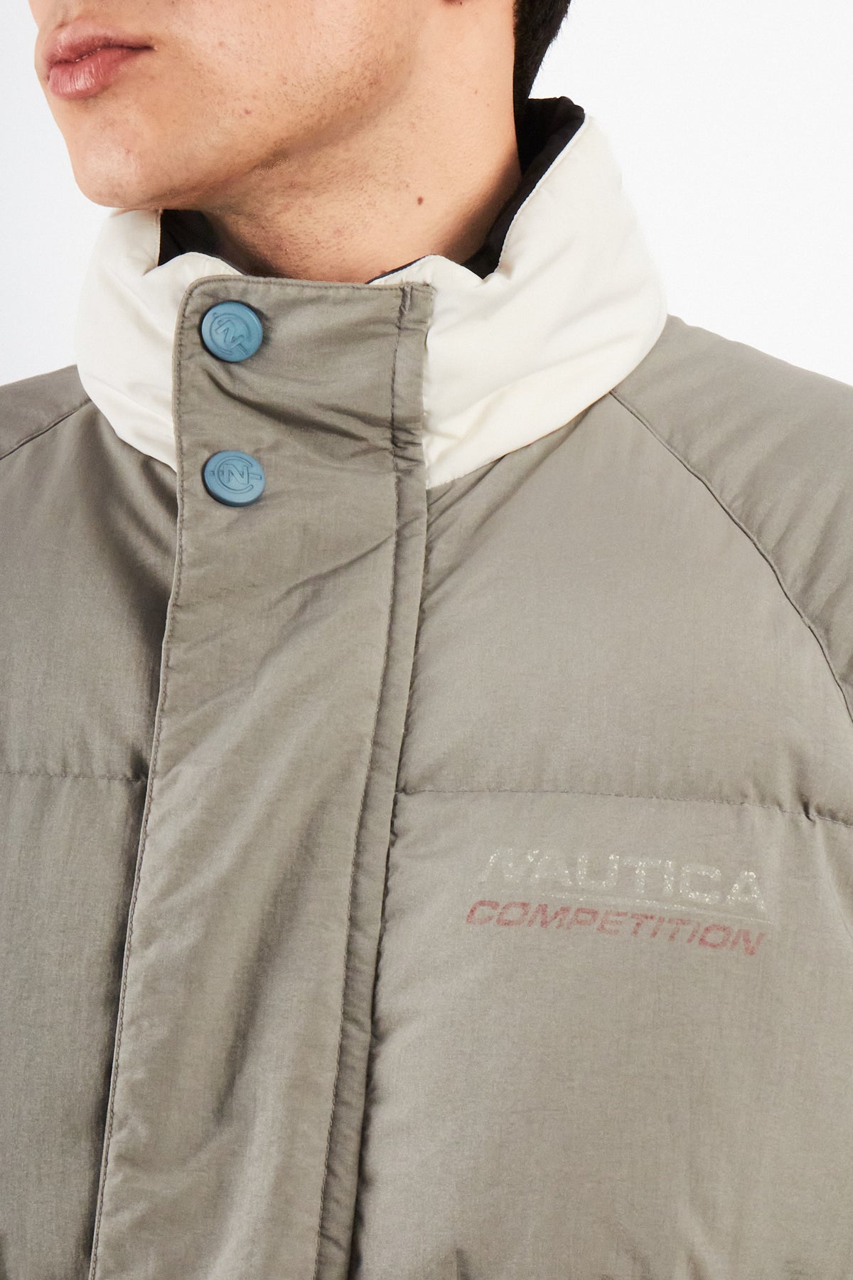 1990 Vintage Nautica Competition Reversible Down Padded Jacket (M/L)