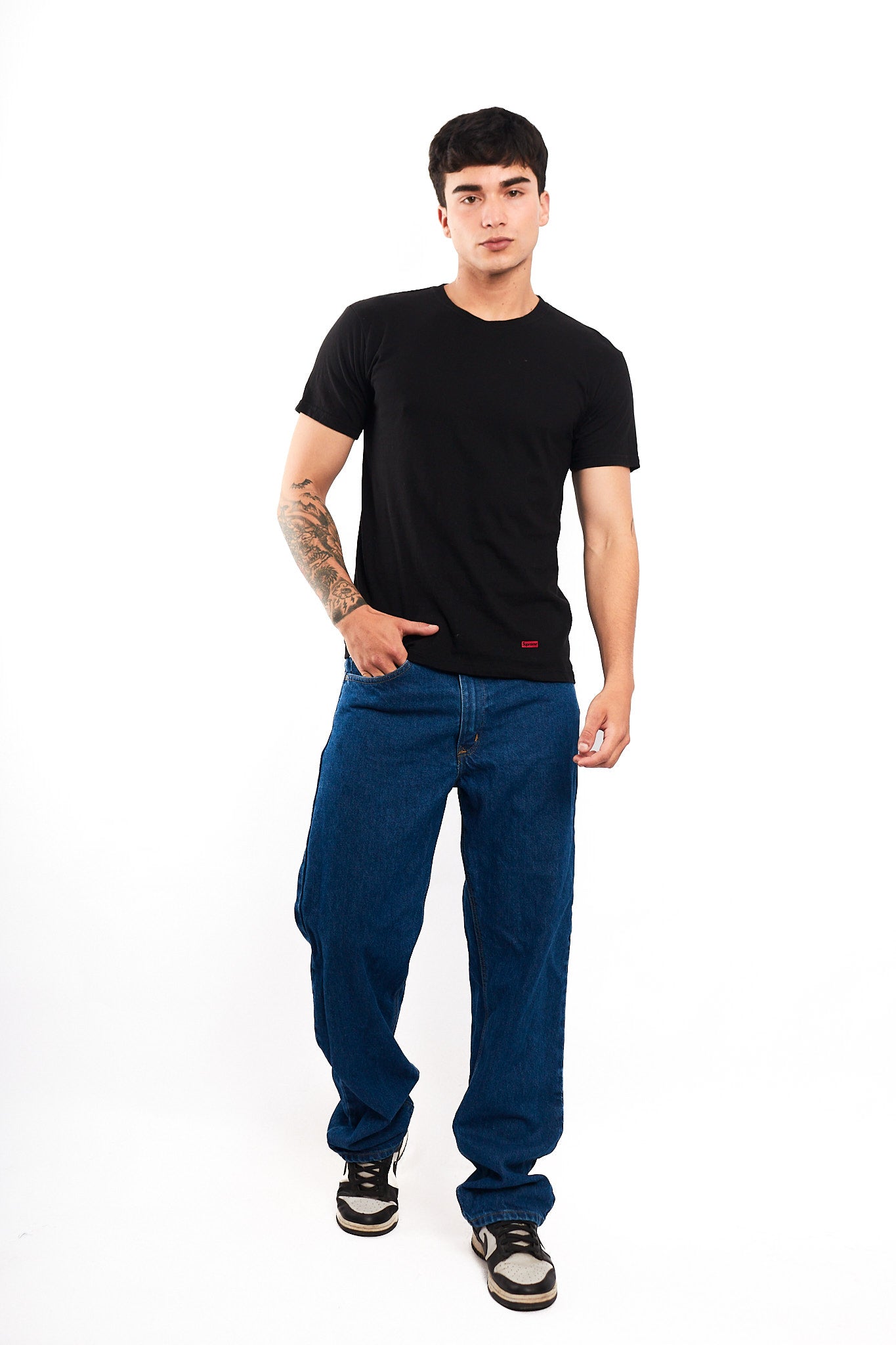 2000 Hanes x Supreme Black Tee (S)