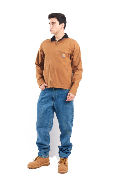 Carhartt USA Rugged Flex Hamilton Brown Detroit Jacket (S/M)
