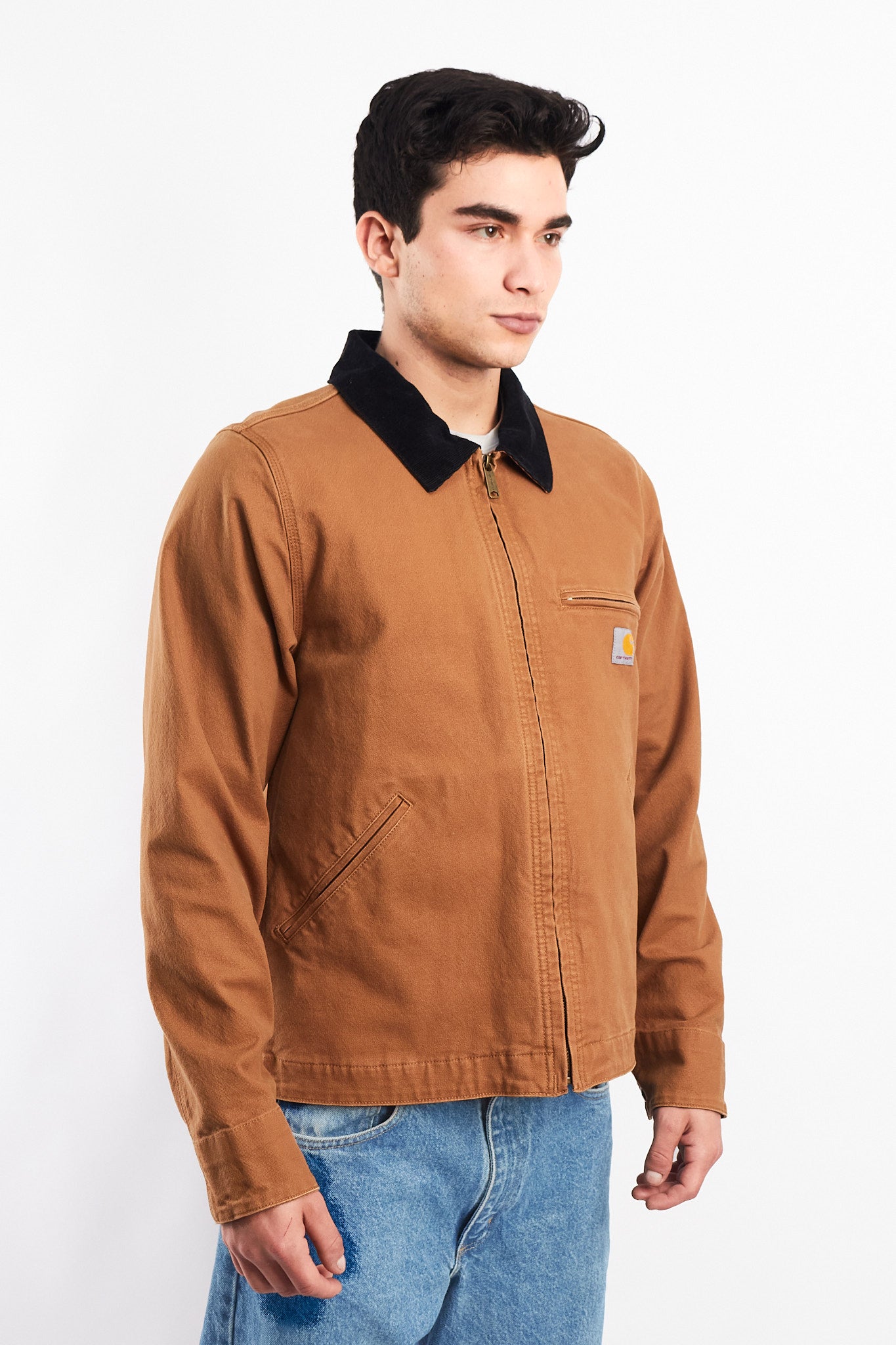 Carhartt USA Rugged Flex Hamilton Brown Detroit Jacket (S/M)