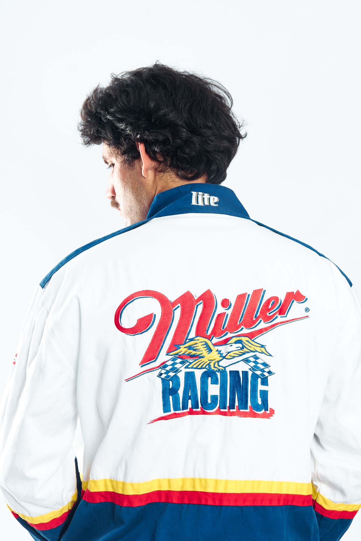2000 Chase Authentic x Nascar Ford Miller Lite Racing Jacket ( L/XL)