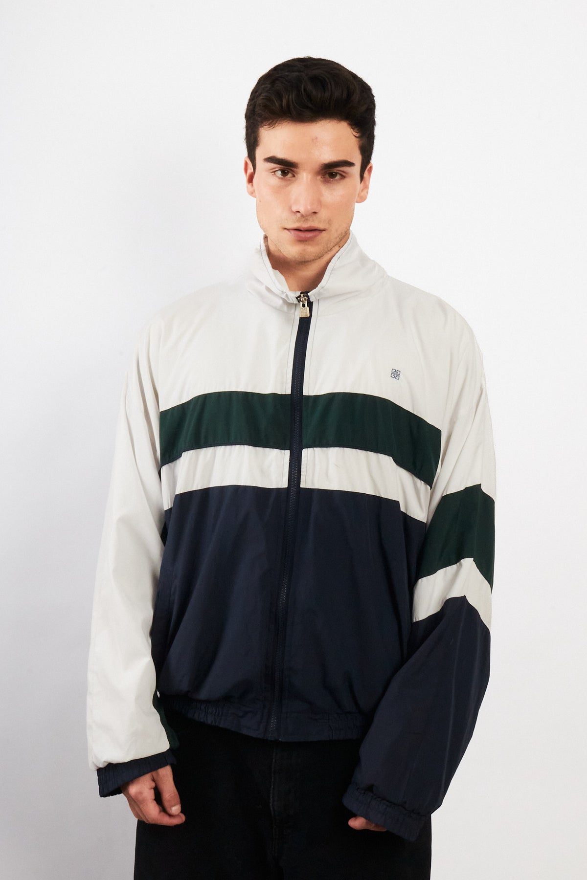 1990 Vintage Givenchy Actiwear Colorblock Jacket (L/XL)