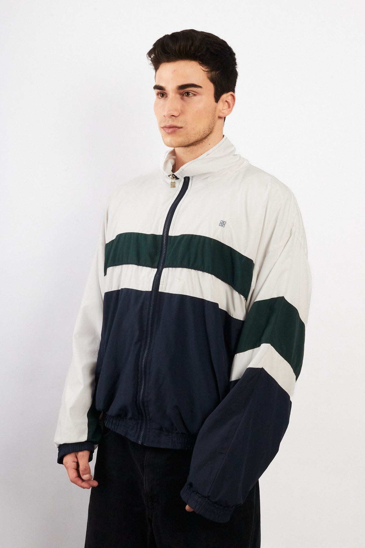 1990 Vintage Givenchy Actiwear Colorblock Jacket (L/XL)
