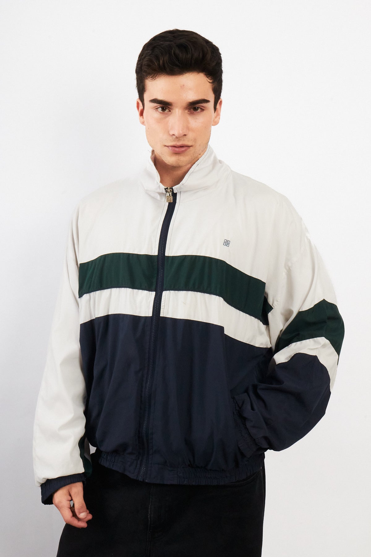 1990 Vintage Givenchy Actiwear Colorblock Jacket (L/XL)