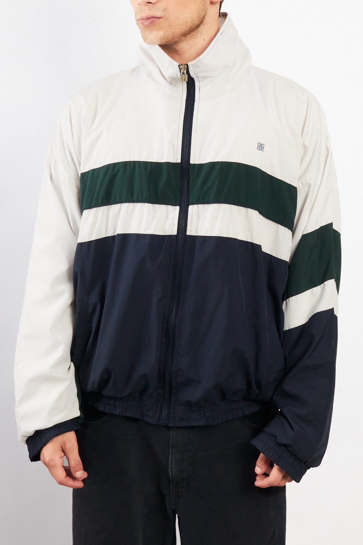 1990 Vintage Givenchy Actiwear Colorblock Jacket (L/XL)