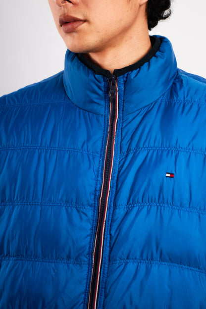 2000 Vintage Tommy Hilfiger Reversibe Down Puffer Vest (M/L)
